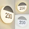 hofstein Numéro d'adresse éclairé Eppeland LED Anthracite, 1 lumière* Lampes Modernes