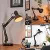 hofstein Nurmasuando Lampe à poser, Liseuse Noir, 1 lumière* Lampes Modernes