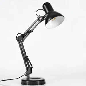 hofstein Nurmasuando Lampe à poser, Liseuse Noir, 1 lumière* Lampes Modernes