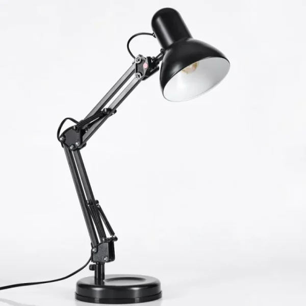 hofstein Nurmasuando Lampe à poser, Liseuse Noir, 1 lumière* Lampes Modernes