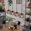 hofstein Oravi Suspension Noir, 4 lumières* Lampes Modernes