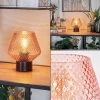 hofstein Paderne Lampe à poser Noir, 1 lumière* Lampes En Verre