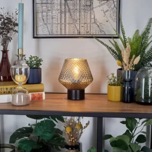 hofstein Paderne Lampe à poser Noir, 1 lumière* Lampes Modernes