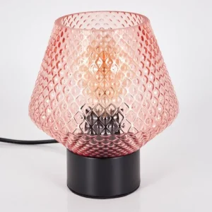hofstein Paderne Lampe à poser Noir, 1 lumière* Lampes En Verre