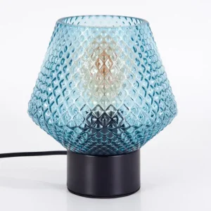 hofstein Paderne Lampe à poser Noir, 1 lumière* Lampes En Verre