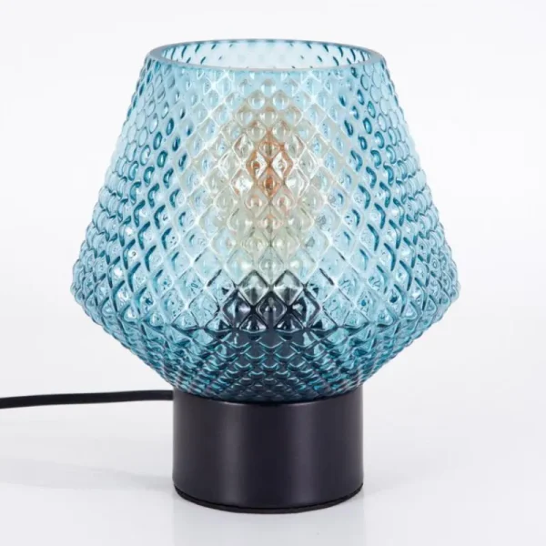 hofstein Paderne Lampe à poser Noir, 1 lumière* Lampes En Verre
