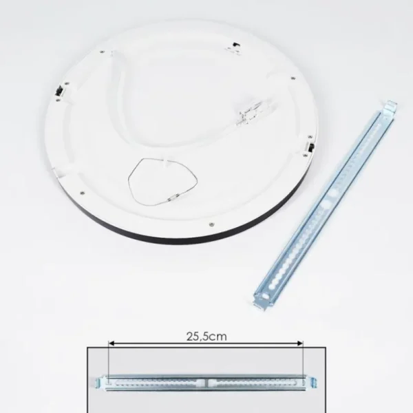 hofstein Panneau LED Canditas Noir, 1 lumière* Lampes Modernes