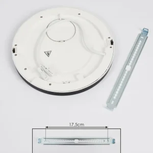 hofstein Panneau LED Canditas Noir, 1 lumière* Lampes Modernes