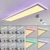 hofstein Panneau LED Mota Blanc, 1 lumière, Télécommandes, Changeur de couleurs* Lampes Modernes