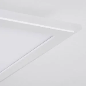 hofstein Panneau LED Mota Blanc, 1 lumière, Télécommandes, Changeur de couleurs* Lampes Modernes