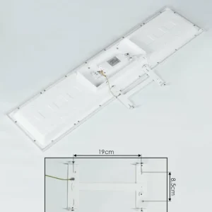 hofstein Panneau LED Nexo Blanc, 2 lumières* Lampes Modernes