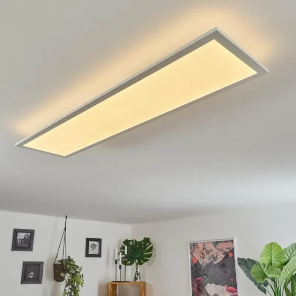 hofstein Panneau LED Nexo Blanc, 2 lumières* Lampes Modernes