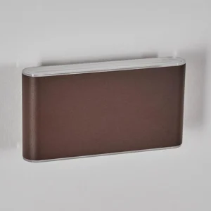 hofstein Paranhas Lampe murale d´extérieur, Luminaire de salle de bain, Luminaire Up & Down, Applique murale Rouille, 1 lumière* Lampes Modernes