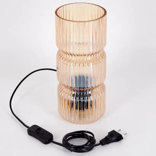 hofstein Penteado Lampe à poser Noir, 1 lumière* Lampes En Verre