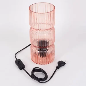 hofstein Penteado Lampe à poser Noir, 1 lumière* Lampes En Verre