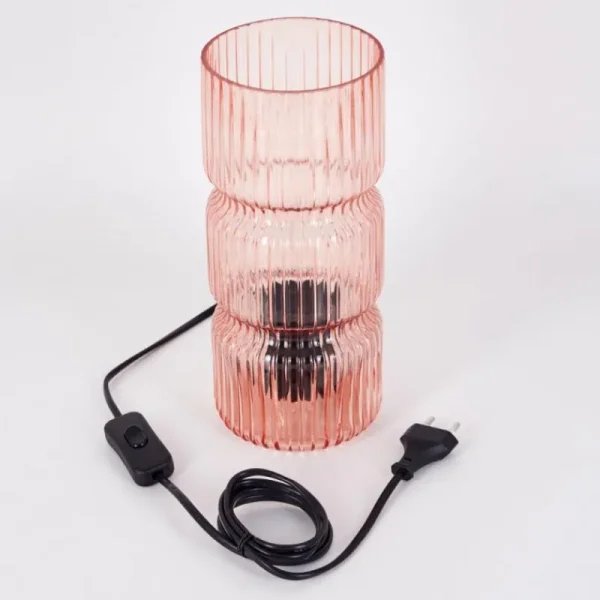 hofstein Penteado Lampe à poser Noir, 1 lumière* Lampes En Verre