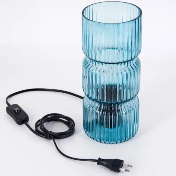 hofstein Penteado Lampe à poser Noir, 1 lumière* Lampes En Verre
