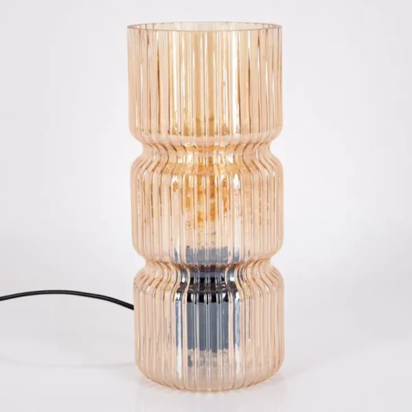hofstein Penteado Lampe à poser Noir, 1 lumière* Lampes En Verre
