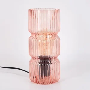 hofstein Penteado Lampe à poser Noir, 1 lumière* Lampes En Verre