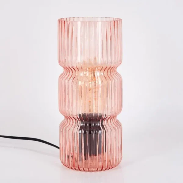 hofstein Penteado Lampe à poser Noir, 1 lumière* Lampes En Verre
