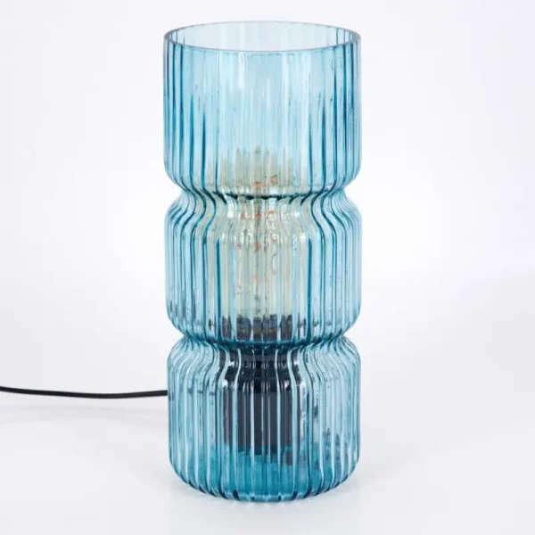 hofstein Penteado Lampe à poser Noir, 1 lumière* Lampes En Verre