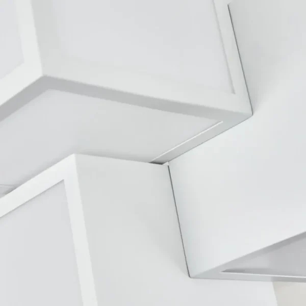 hofstein Plafonnier Allonville LED Blanc, 1 lumière* Lampes Modernes