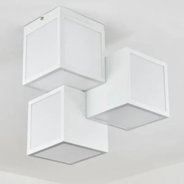 hofstein Plafonnier Allonville LED Blanc, 1 lumière* Lampes Modernes