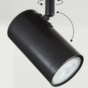 hofstein Plafonnier Arbrentin Écru, Noir, 1 lumière* Lampes Modernes
