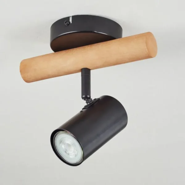 hofstein Plafonnier Arbrentin Écru, Noir, 1 lumière* Lampes Modernes