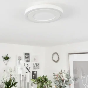 hofstein Plafonnier Audrieu LED Blanc, 2 lumières* Lampes Modernes