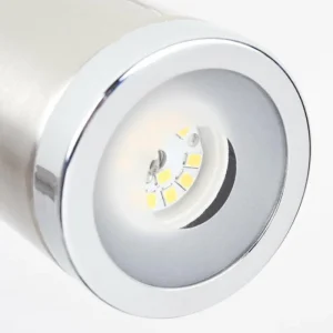 hofstein Plafonnier Autilla LED Nickel mat, Blanc, 2 lumières* Lampes Modernes