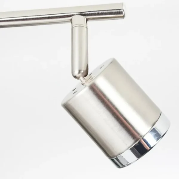 hofstein Plafonnier Autilla LED Nickel mat, 4 lumières* Lampes Modernes