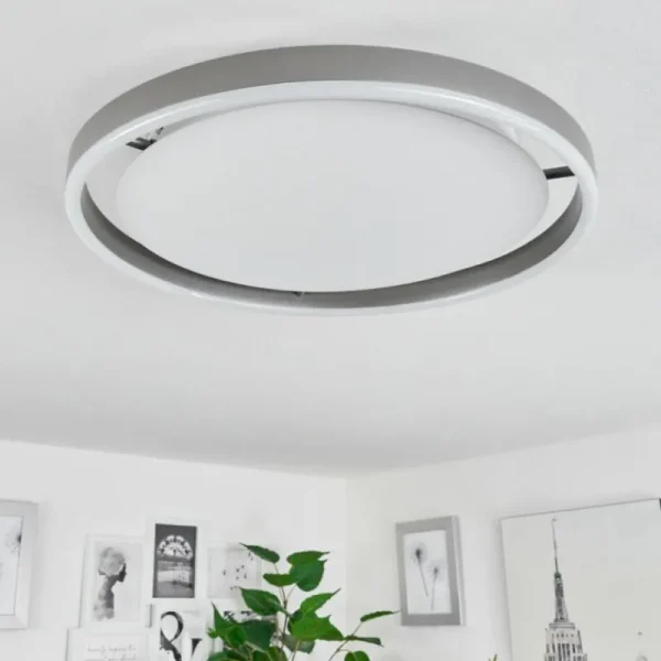 hofstein Plafonnier Barril LED Aluminium, 1 lumière* Lampes Modernes