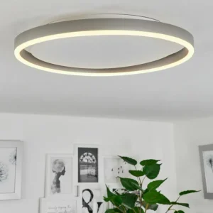 hofstein Plafonnier Barril LED Aluminium, 1 lumière* Lampes Modernes