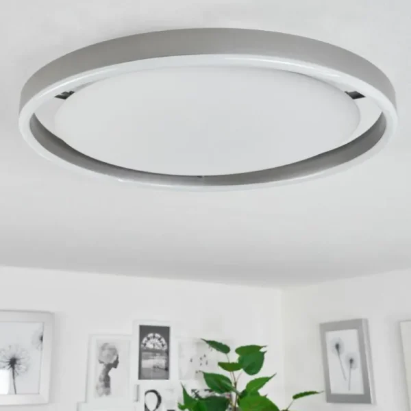 hofstein Plafonnier Barril LED Aluminium, 1 lumière* Lampes Modernes
