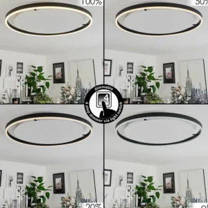 hofstein Plafonnier Barril LED Blanc, 1 lumière* Lampes Modernes