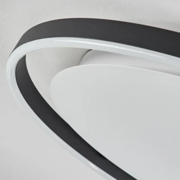 hofstein Plafonnier Barril LED Blanc, 1 lumière* Lampes Modernes