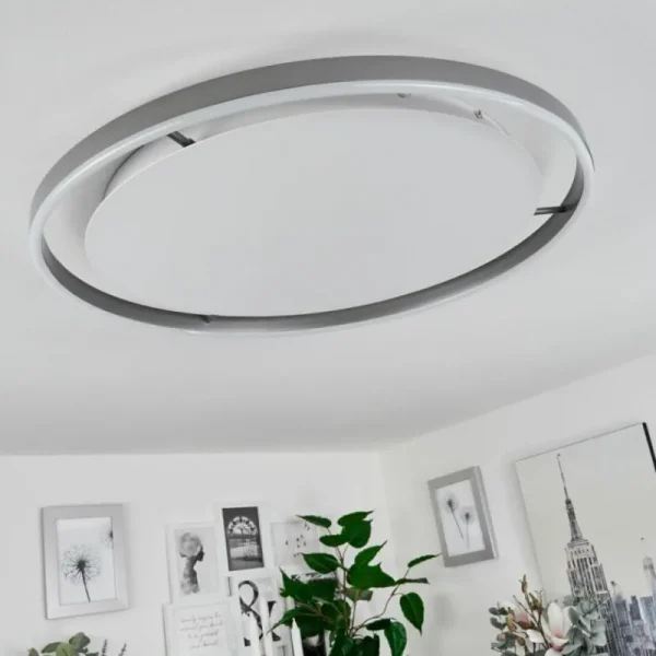 hofstein Plafonnier Barril LED Blanc, 1 lumière* Lampes Modernes