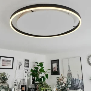 hofstein Plafonnier Barril LED Blanc, 1 lumière* Lampes Modernes