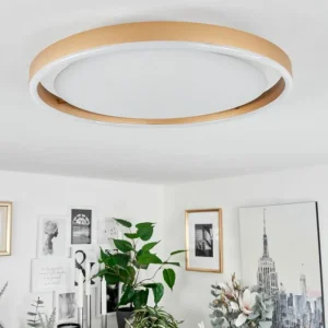 hofstein Plafonnier Barril LED Blanc, 1 lumière* Lampes Modernes