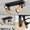 hofstein Plafonnier Beleco Écru, Noir, 2 lumières* Lampes Modernes