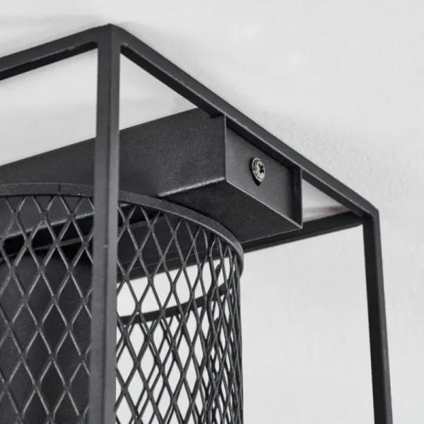 hofstein Plafonnier Bettaix Noir, 2 lumières* Lampes Modernes