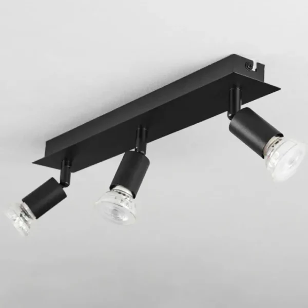 hofstein Plafonnier Castillo Noir, 3 lumières* Lampes Modernes