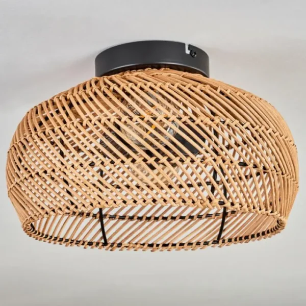 hofstein Plafonnier 30 cm Brandala Noir, 2 lumières* Lampes Modernes