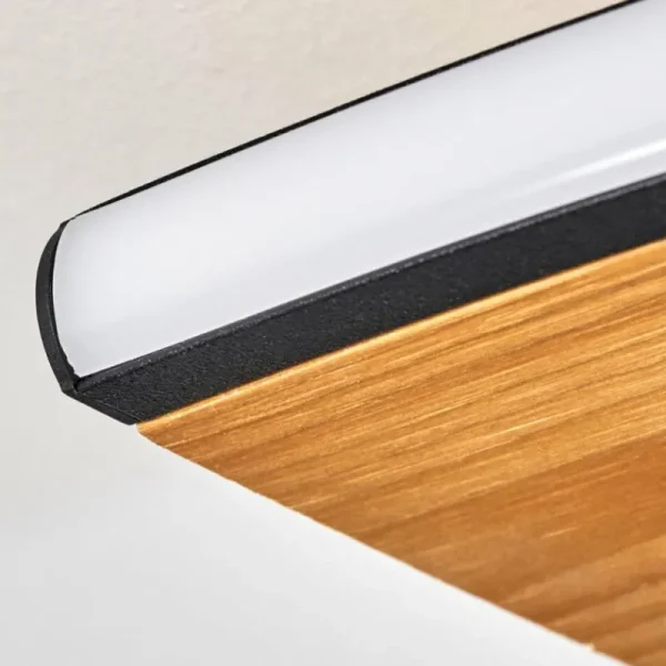 hofstein Plafonnier 98,5 cm Malling LED Écru, Noir, Blanc, 1 lumière* Lampes Modernes