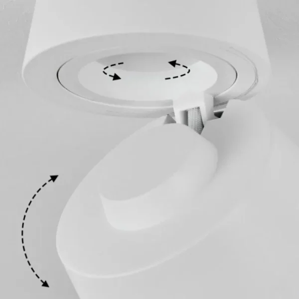 hofstein Plafonnier Especiosa Blanc, 1 lumière* Lampes Modernes