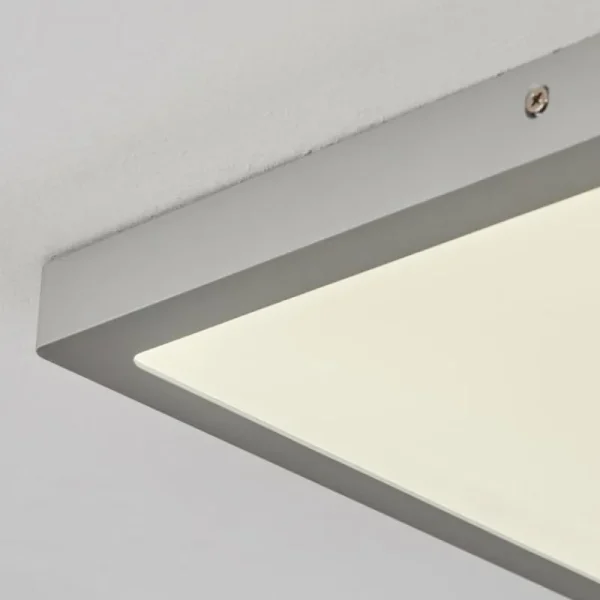 hofstein Plafonnier Finsrud LED Argenté, 1 lumière* Lampes Modernes