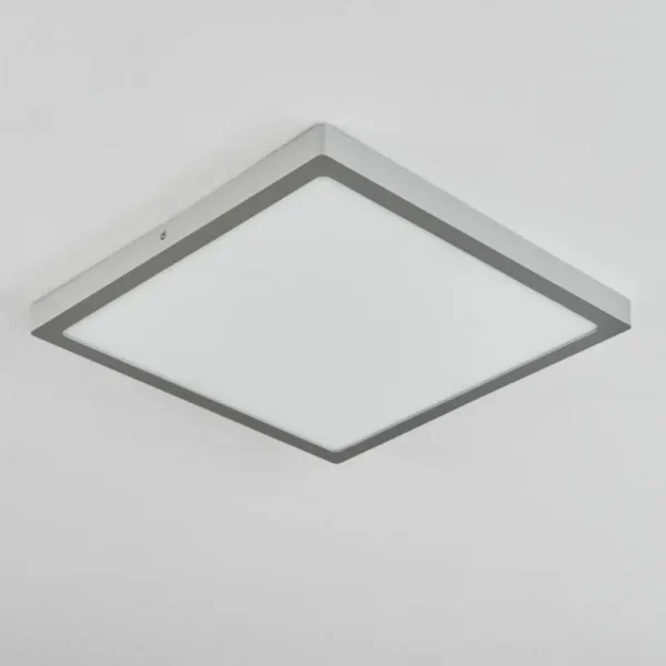 hofstein Plafonnier Finsrud LED Argenté, 1 lumière* Lampes Modernes