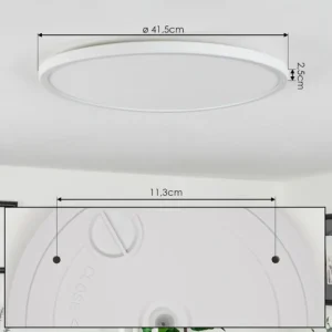 hofstein Plafonnier Folgares LED Blanc, 1 lumière* Lampes Modernes