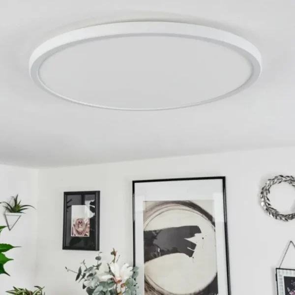 hofstein Plafonnier Folgares LED Blanc, 1 lumière* Lampes Modernes
